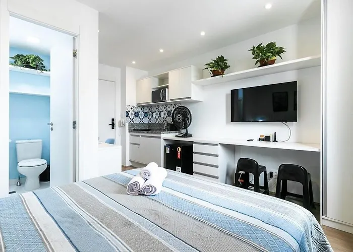Sossegado Studio No Bras Com Piscina/Metro Bras